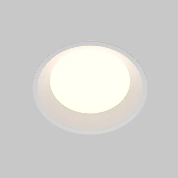 LED Луна за баня за вграждане Okno DL055-18W3-4-6K-W Maytoni 18W 3000K-4000K-6000K IP44 | Osvetlenieto.bg