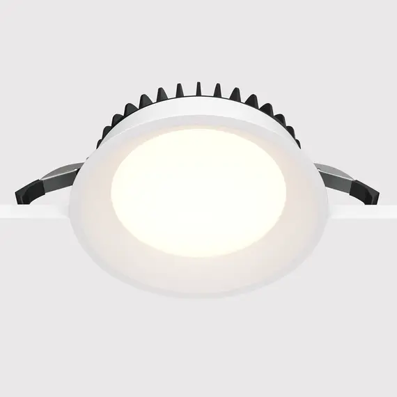 LED Луна за баня за вграждане Okno DL055-18W3K-W Maytoni 18W 3000K IP44 | Osvetlenieto.bg