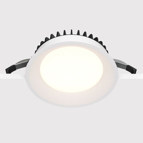 LED Луна за баня за вграждане Okno DL055-18W4K-W Maytoni 18W 4000K IP44 | Osvetlenieto.bg