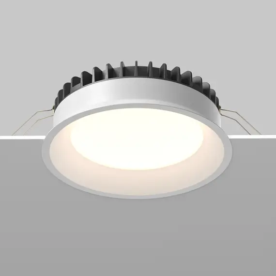 LED Луна за баня за вграждане Okno DL055-24W3-4-6K-W Maytoni 24W 3000K-4000K-6000K IP44 | Osvetlenieto.bg