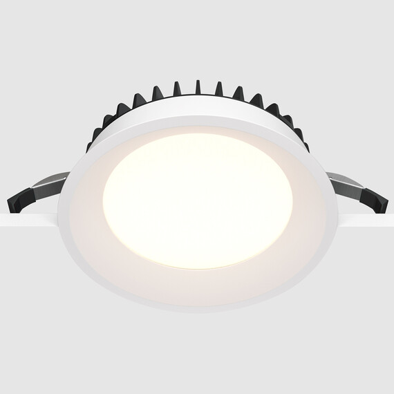 LED Луна за баня за вграждане Okno DL055-24W3K-W Maytoni 24W 3000K IP44 | Osvetlenieto.bg
