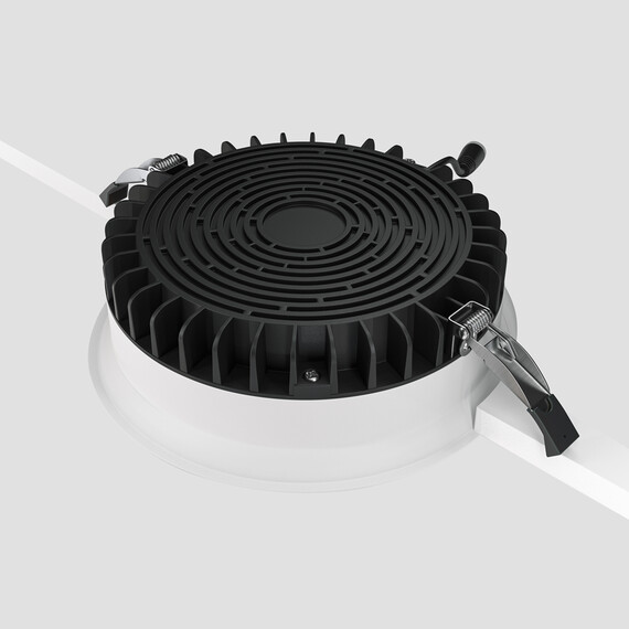 LED Луна за баня за вграждане Okno DL055-24W3K-W Maytoni 24W 3000K IP44 | Osvetlenieto.bg