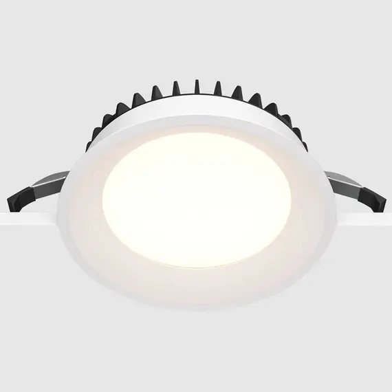 LED Луна за баня за вграждане Okno DL055-24W4K-W Maytoni 24W 4000K IP44 | Osvetlenieto.bg