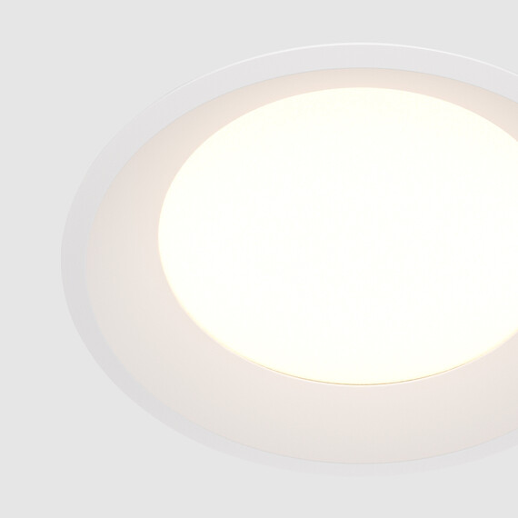 LED Луна за баня за вграждане Okno DL055-24W4K-W Maytoni 24W 4000K IP44 | Osvetlenieto.bg