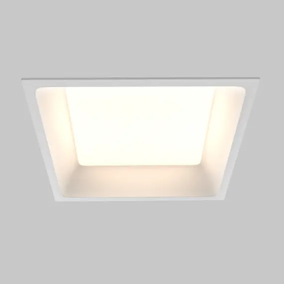 LED Луна за баня за вграждане Okno DL056-18W3-4-6K-W Maytoni 18W 3000K-4000K-6000K IP44 | Osvetlenieto.bg