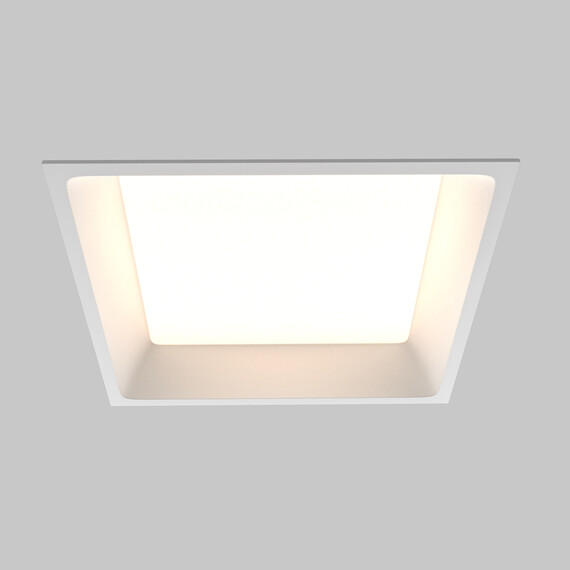 LED Луна за баня за вграждане Okno DL056-24W3-4-6K-W Maytoni 24W 3000K-4000K-6000K IP44 | Osvetlenieto.bg