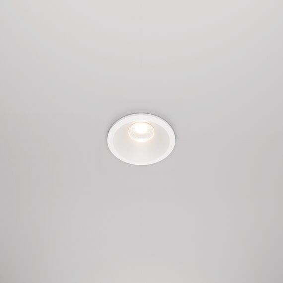 LED Луна за баня за вграждане Zoom DL034-01-06W3K-D-W Maytoni 6W 3000K IP65 | Osvetlenieto.bg
