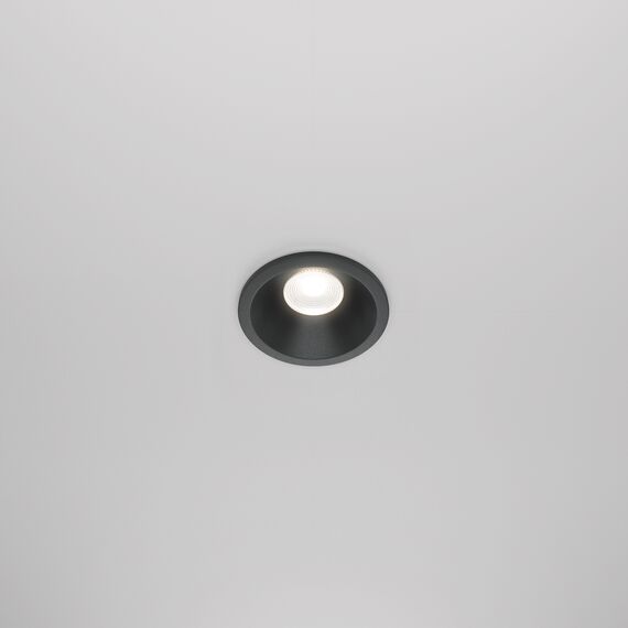 LED Луна за баня за вграждане Zoom DL034-01-06W4K-D-B Maytoni 6W 4000K IP65 | Osvetlenieto.bg
