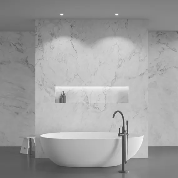 LED Луна за баня за вграждане Zoom DL034-01-06W4K-D-W Maytoni 6W 4000K IP65 | Osvetlenieto.bg