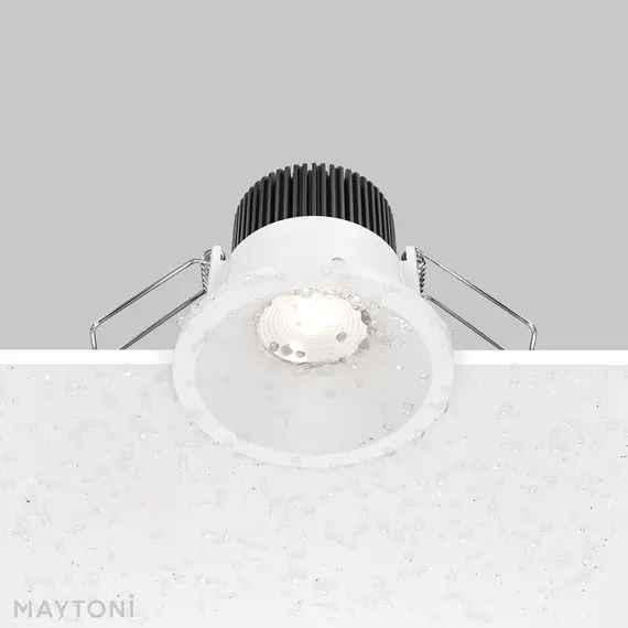 LED Луна за баня за вграждане Zoom DL034-01-06W4K-D-W Maytoni 6W 4000K IP65 | Osvetlenieto.bg