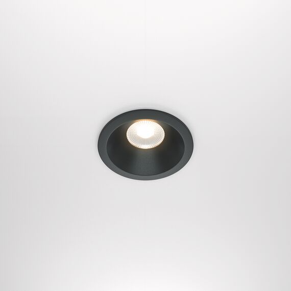 LED Луна за баня за вграждане Zoom DL034-L12W3K-D-B Maytoni 12W 3000K IP65 | Osvetlenieto.bg