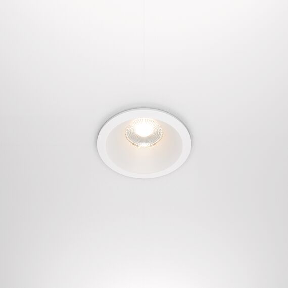 LED Луна за баня за вграждане Zoom DL034-L12W3K-D-W Maytoni 12W 3000K IP65 | Osvetlenieto.bg