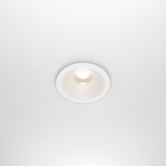 LED Луна за баня за вграждане Zoom DL034-L12W3K-D-W Maytoni 12W 3000K IP65 | Osvetlenieto.bg