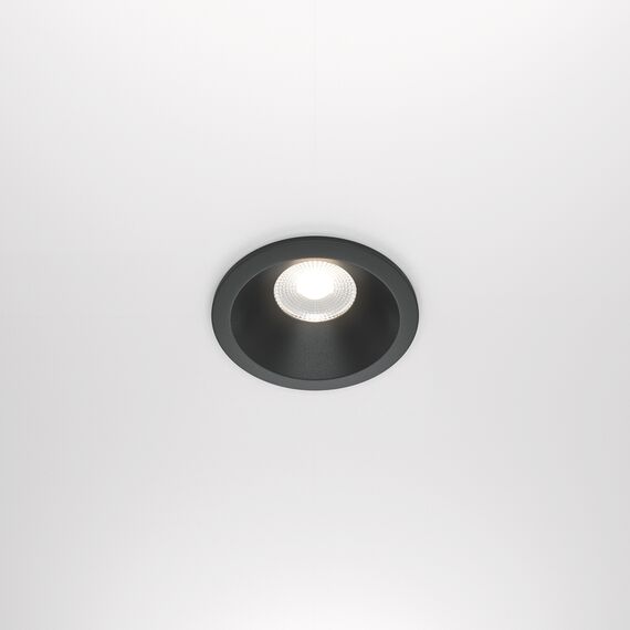 LED Луна за баня за вграждане Zoom DL034-L12W4K-D-B Maytoni 12W 4000K IP65 | Osvetlenieto.bg