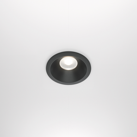 LED Луна за баня за вграждане Zoom DL034-L12W4K-D-B Maytoni 12W 4000K IP65 | Osvetlenieto.bg