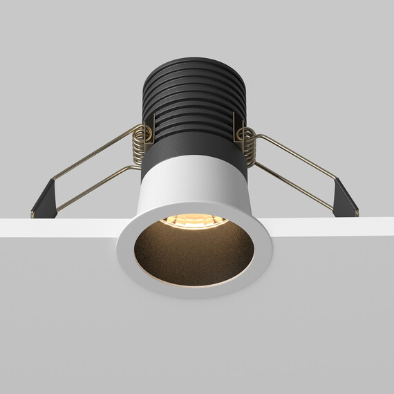 LED Луна за вграждане Minor DL089-9W3K-BW Maytoni 9W 3000K | Osvetlenieto.bg