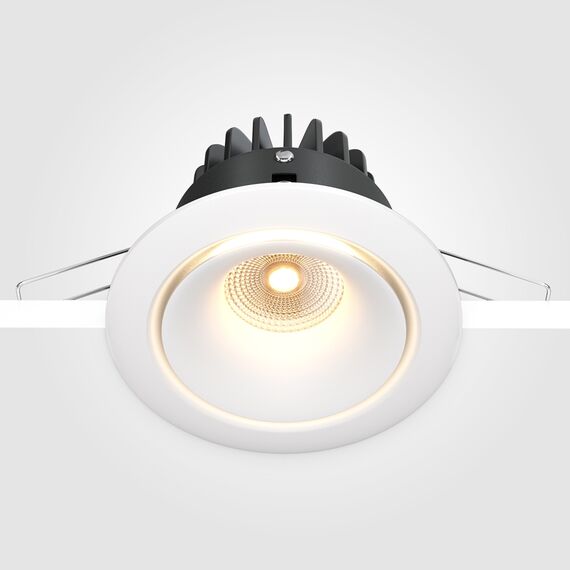 LED Луна за вграждане Yin DL031-L12W3K-D-W Maytoni 12W 3000K | Osvetlenieto.bg