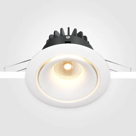 LED Луна за вграждане Yin DL031-L12W3K-D-W Maytoni 12W 3000K | Osvetlenieto.bg