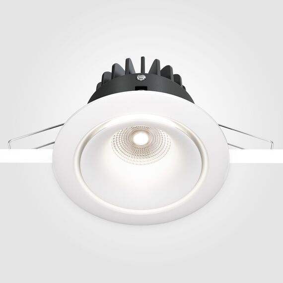 LED Луна за вграждане Yin DL031-L12W4K-D-W Maytoni 12W 4000K | Osvetlenieto.bg