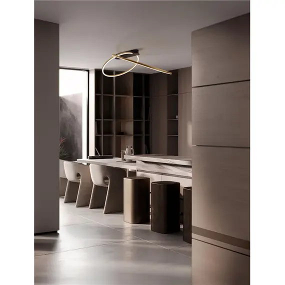 LED Плафон KIKLOS 9248172 NovaLuce 42W 3000K | Osvetlenieto.bg