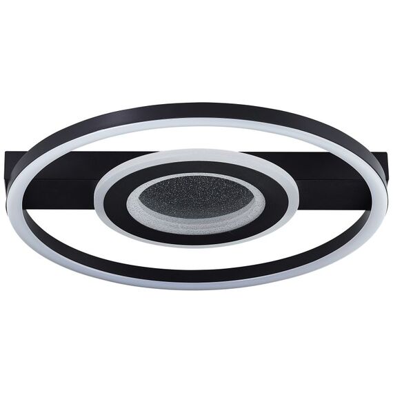 LED Плафон Queens черен Brilliant D37cm 26W | Osvetlenieto.bg