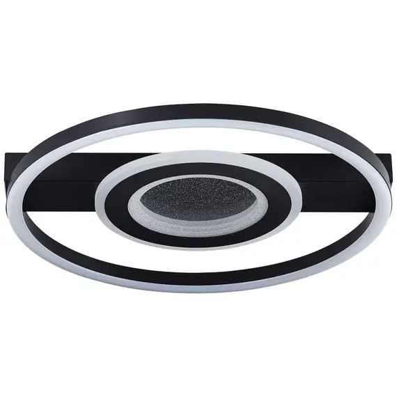 LED Плафон Queens черен Brilliant D37cm 26W | Osvetlenieto.bg