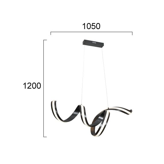 LED Полилей AREZIA 4324100 Viokef 42W 3000K | Osvetlenieto.bg