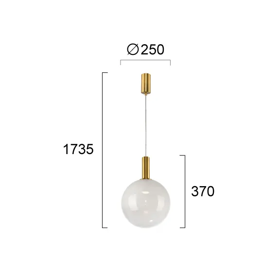 LED Полилей FOSCA 4331200 Viokef 4W 3000K | Osvetlenieto.bg