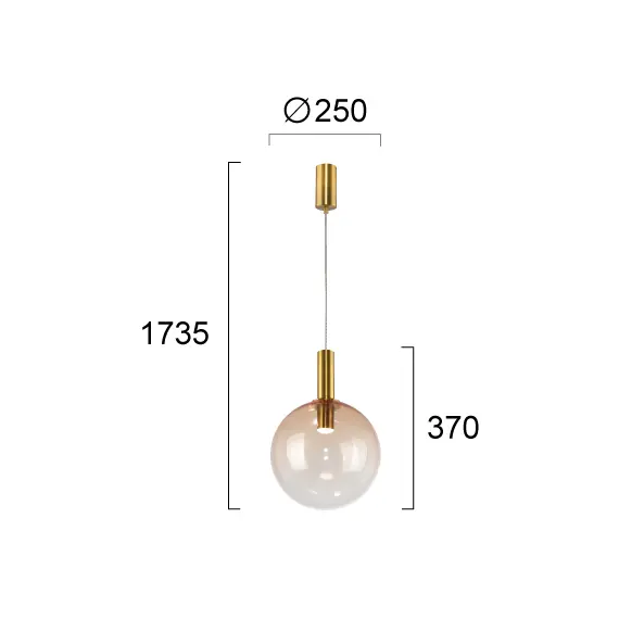 LED Полилей FOSCA 4331201 Viokef 4W 3000K | Osvetlenieto.bg
