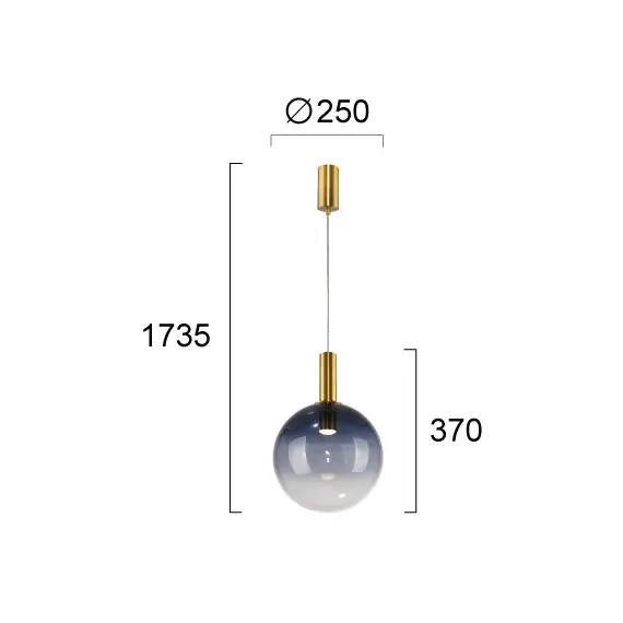 LED Полилей FOSCA 4331202 Viokef 4W 3000K | Osvetlenieto.bg