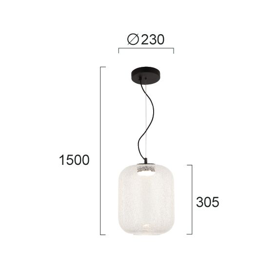 LED Полилей KIVA 4318600 Viokef 13W 3000K | Osvetlenieto.bg
