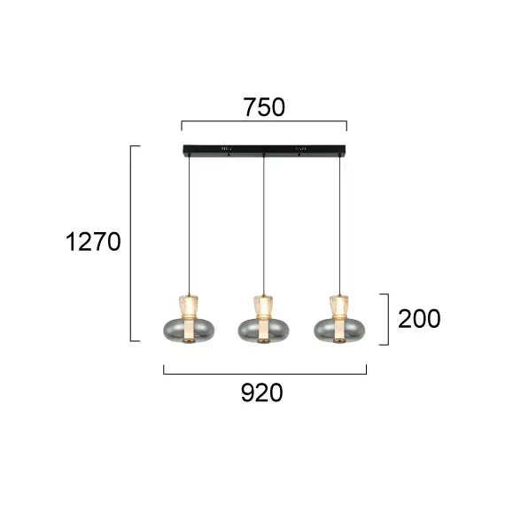 LED Полилей SIREL 4326900 Viokef 23W 3000K | Osvetlenieto.bg