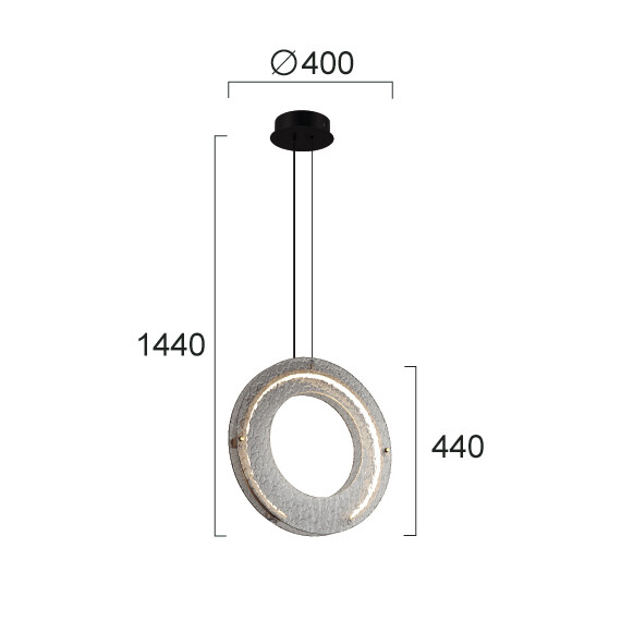 LED Полилей TAMARA 4322700 Viokef 20W 3000K | Osvetlenieto.bg