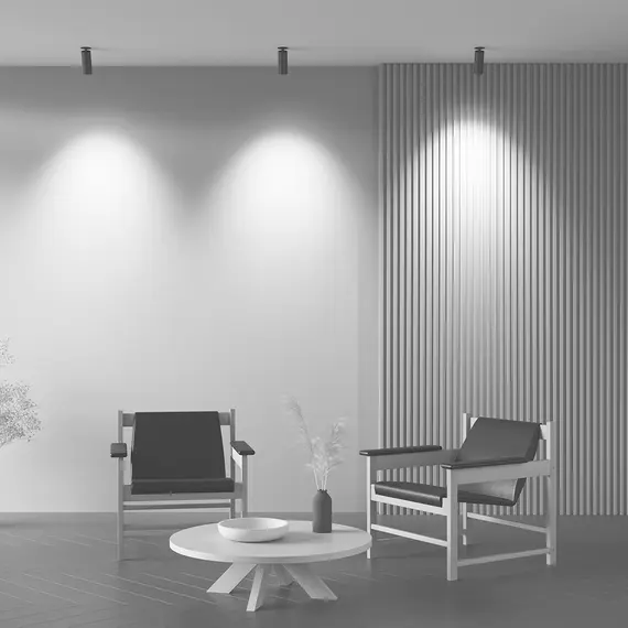 LED Спот за вграждане FOCUS LED C053CL-L12W3K-W-B Maytoni 12W 3000K | Osvetlenieto.bg