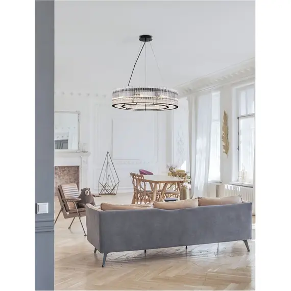 Кристален полилей BAROK 9006056 NovaLuce 9xG9 | Osvetlenieto.bg