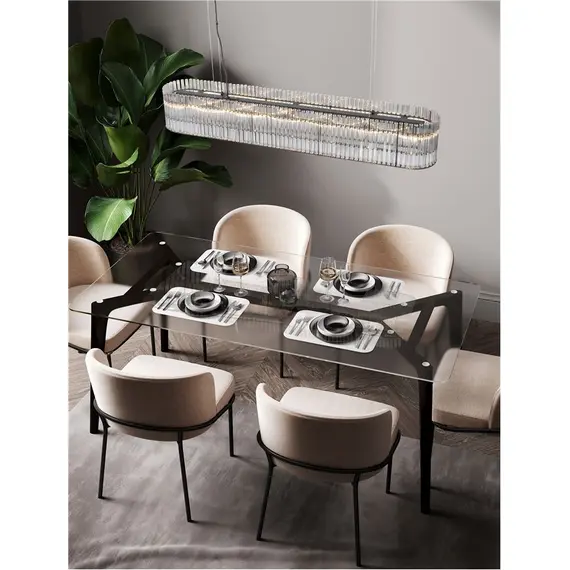 Кристален полилей BAROK 9006057 NovaLuce 7xG9 | Osvetlenieto.bg