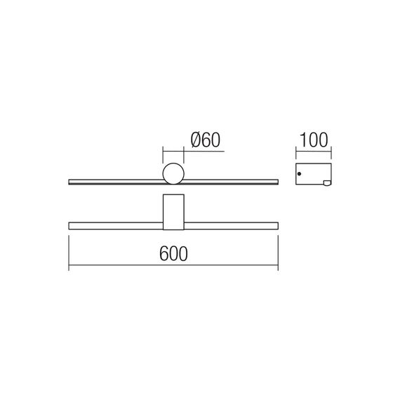 LED Аплик за баня ROW 01-4030 Smarter 12W 4000K | Osvetlenieto.bg