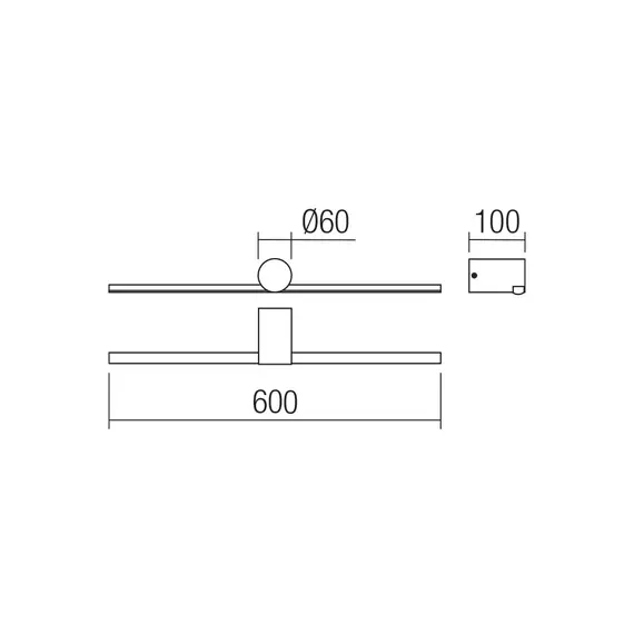 LED Аплик за баня ROW 01-4030 Smarter 12W 4000K | Osvetlenieto.bg