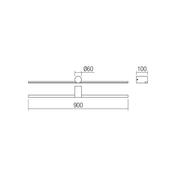 LED Аплик за баня ROW 01-4036 Smarter 18W 4000K | Osvetlenieto.bg