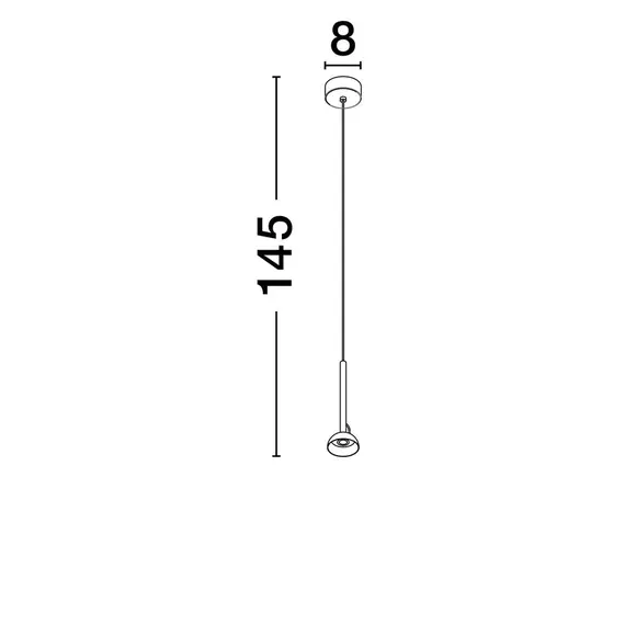 LED Пендел OLA 9060251 NovaLuce 4W 3000K | Osvetlenieto.bg