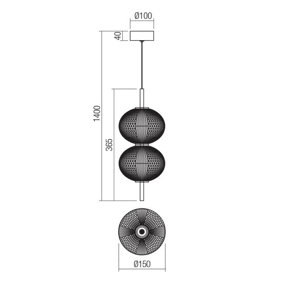 LED Пендел VENTURA 01-4024 Smarter 12W 3000K | Osvetlenieto.bg LED Пендел VENTURA 01-4024 Smarter 12W 3000K | Osvetlenieto.bg