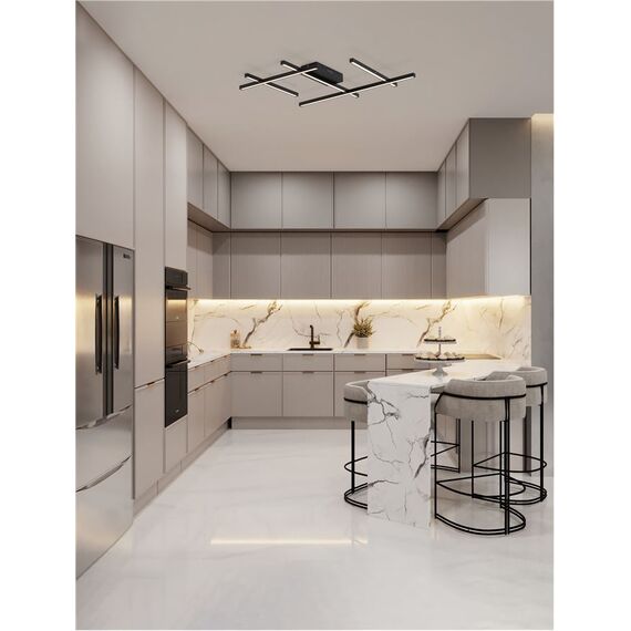 LED Плафон PACE 9002060 NovaLuce 63W 3000K | Osvetlenieto.bg