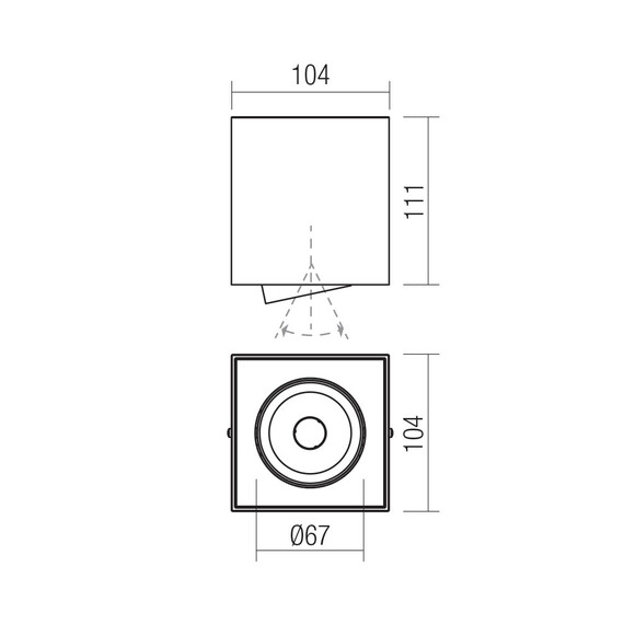 LED Плафон PC 01-70439 Smarter 10W 4000K | Osvetlenieto.bg