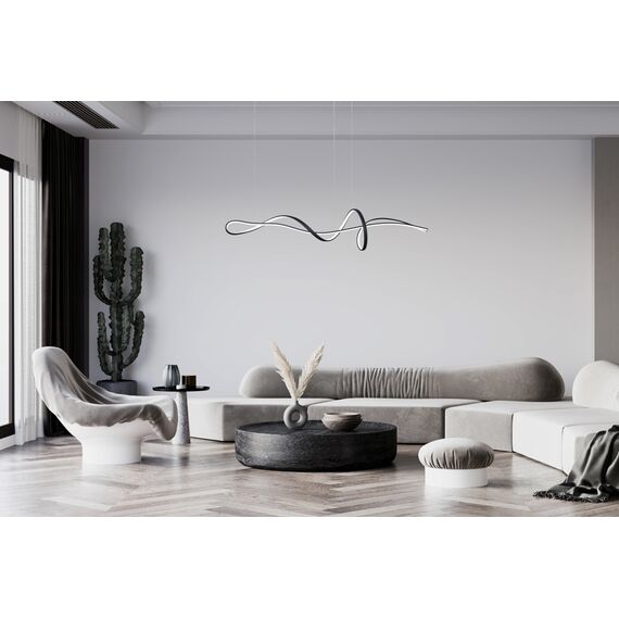 LED Полилей Mila PND-23523-BK Italux 40W 3000K-6000K | Osvetlenieto.bg