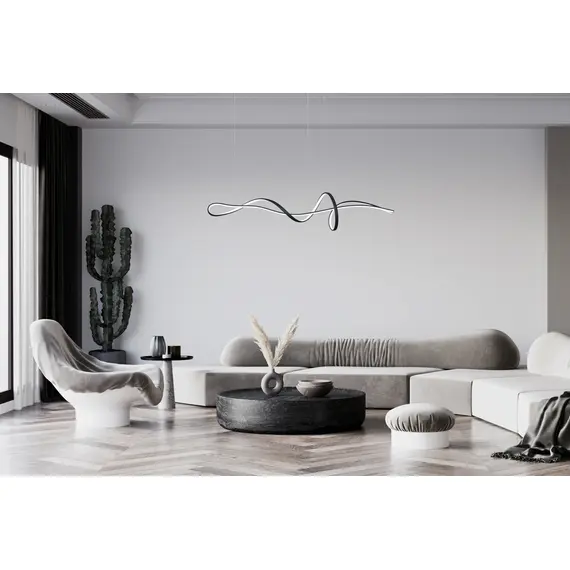 LED Полилей Mila PND-23523-BK Italux 40W 3000K-6000K | Osvetlenieto.bg