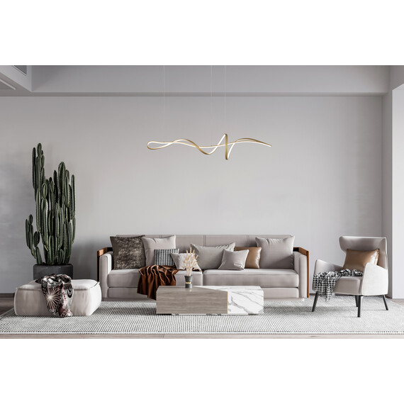 LED Полилей Mila PND-23523-GD Italux 40W 3000K-6000K | Osvetlenieto.bg