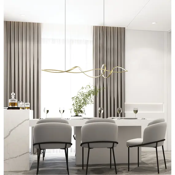 LED Полилей Zambelis 23108 PENDAN LED LIGHT 27W 3000K ALUMINIUM GOLD | Osvetlenieto.bg