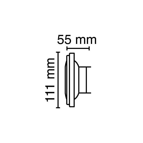 G53 11.7W 3000K AR111 Radium Димируема LED крушка 800lm | Osvetlenieto.bg