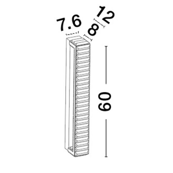 LED Аплик AURELIA 9333074 NovaLuce 19W 3500K | Osvetlenieto.bg