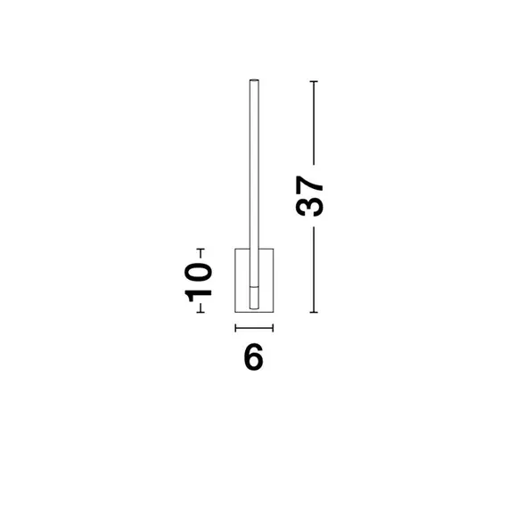 LED Аплик RACCIO 9180711 NovaLuce 4.6W 3000K | Osvetlenieto.bg